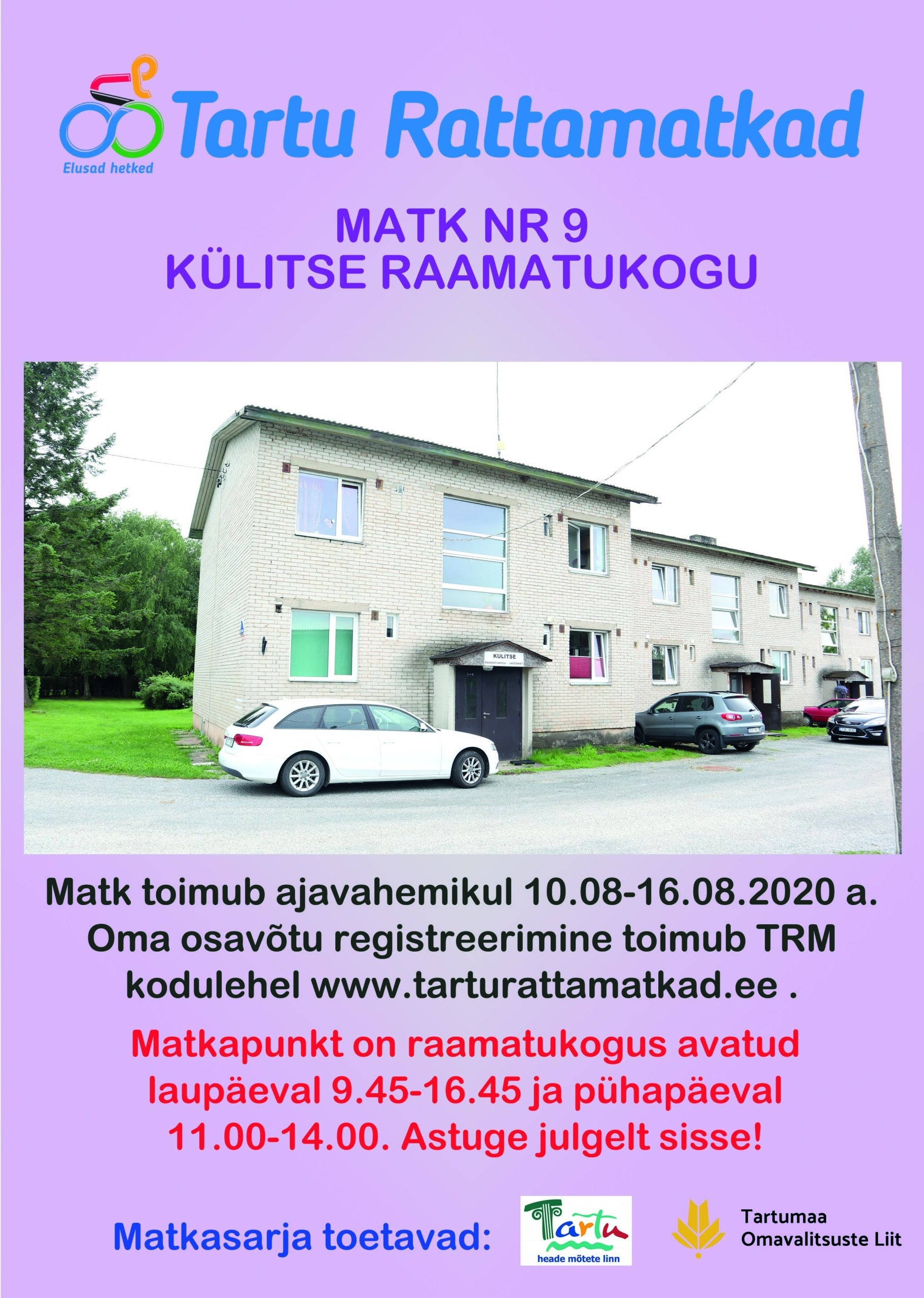 Read more about the article Külitse aedlinnas asuv raamatukogu on ühtlasi ka külakeskuseks